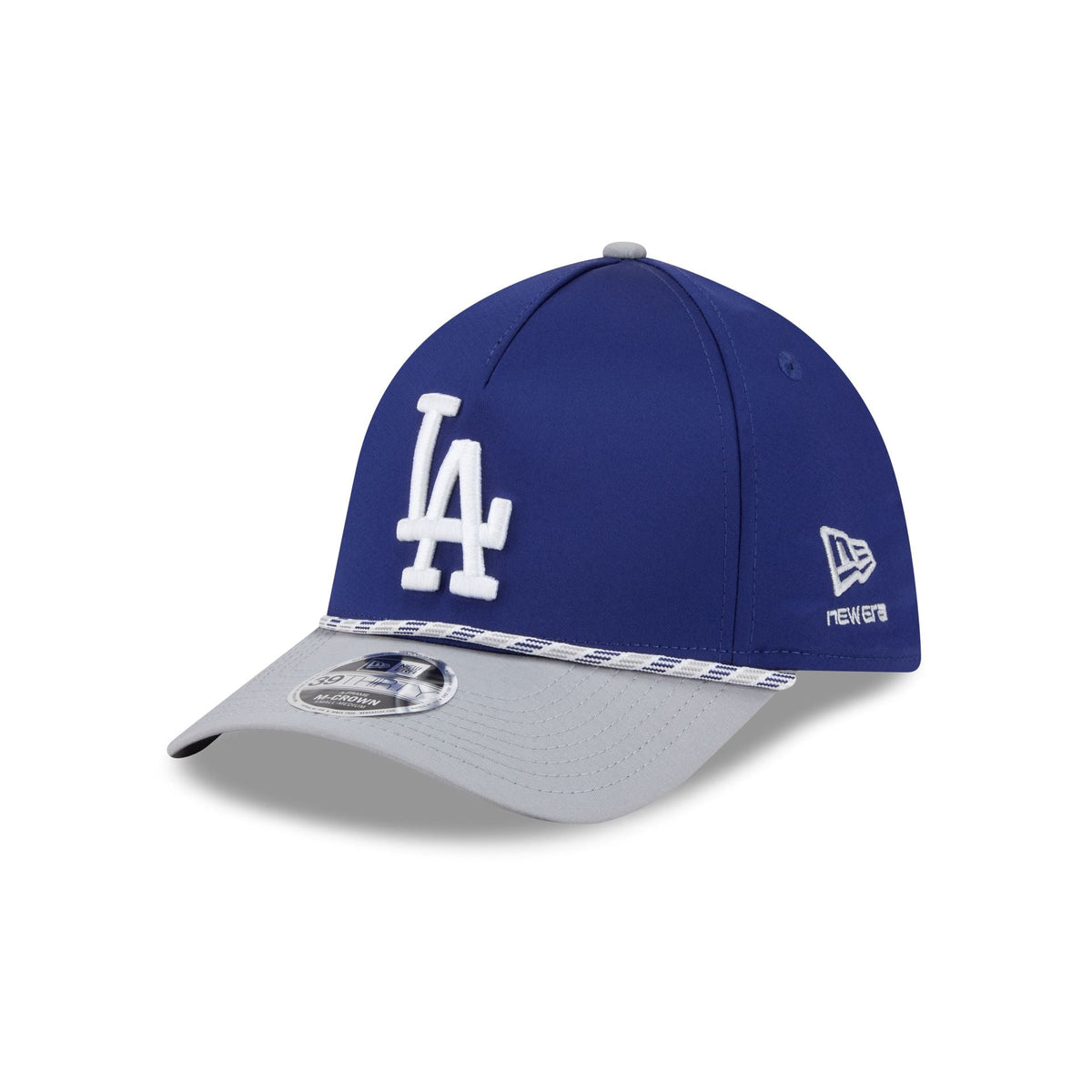 Los Angeles Dodgers Rope 39THIRTY M-Crown A-Frame Stretch Fit Hat