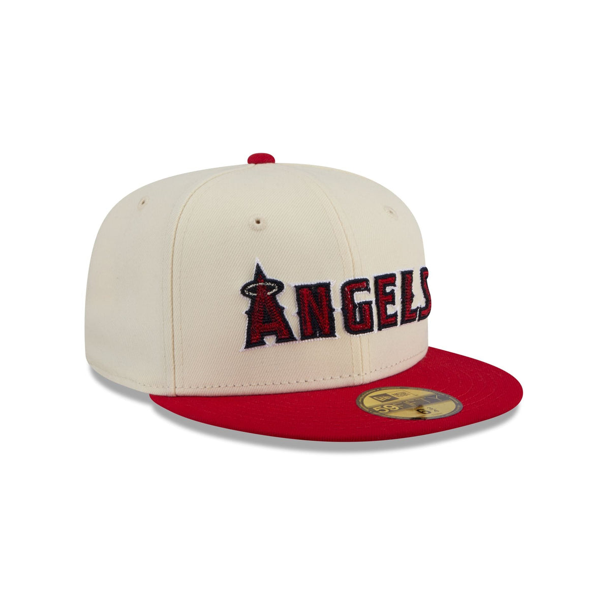Los Angeles Angels Two Tone Stitch 59FIFTY Fitted Hat