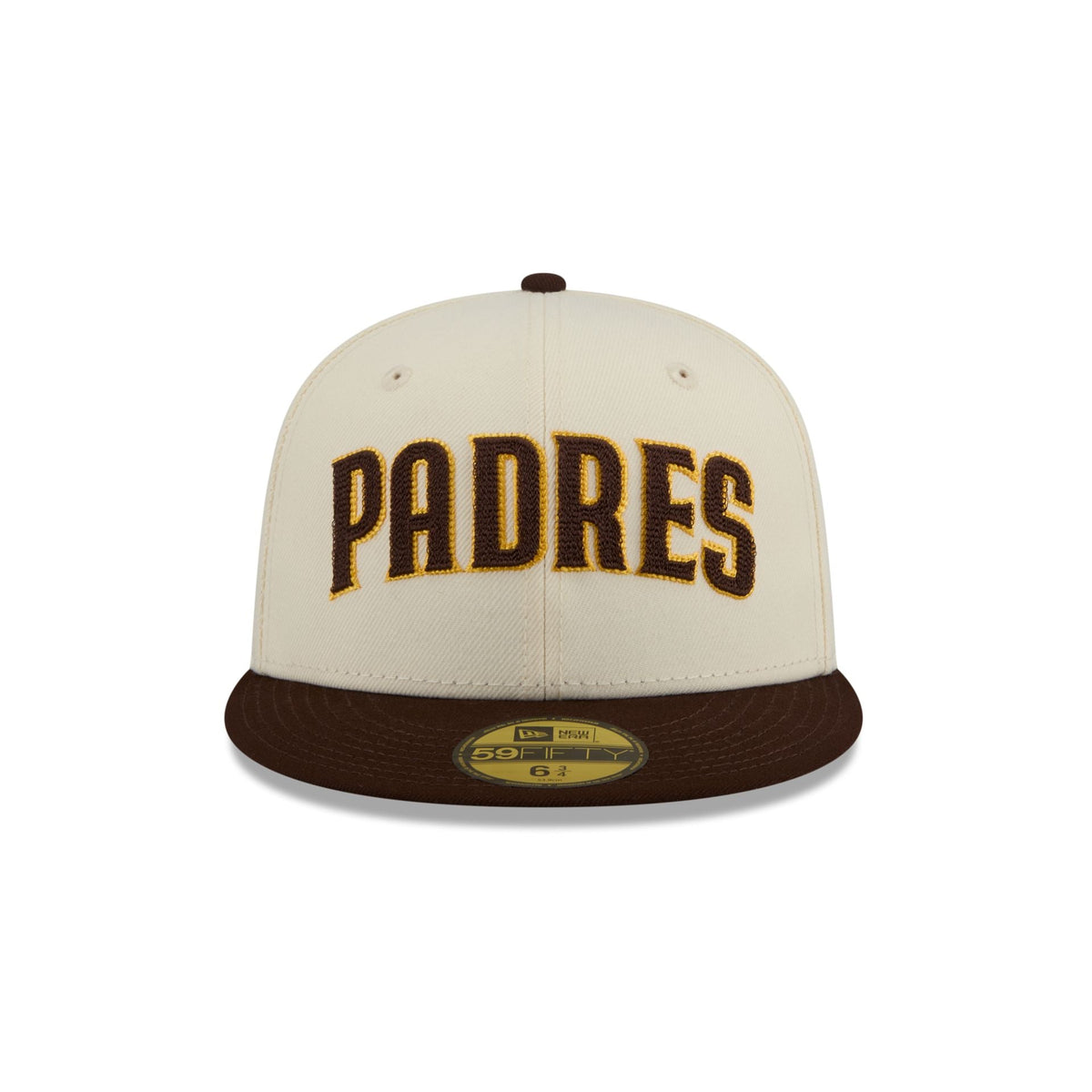 San Diego Padres Two Tone Stitch 59FIFTY Fitted Hat