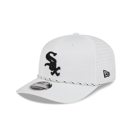 Chicago White Sox Optic White Performance Rope 9SEVENTY Stretch-Snap Hat