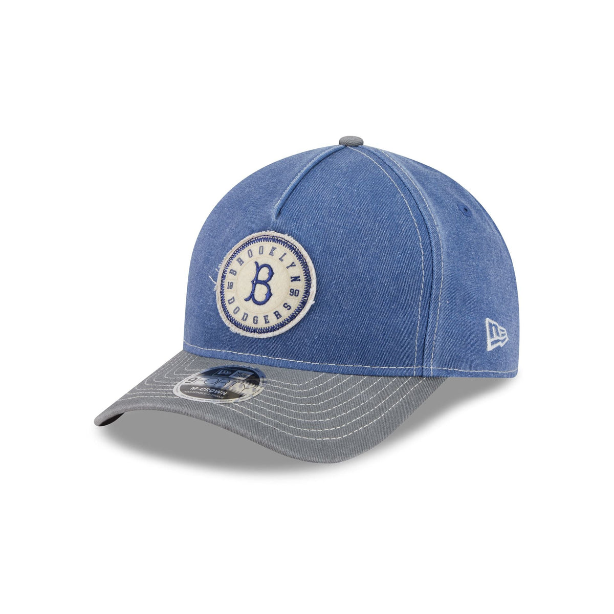 Brooklyn Dodgers Felt 9FORTY M-Crown A-Frame Snapback Hat