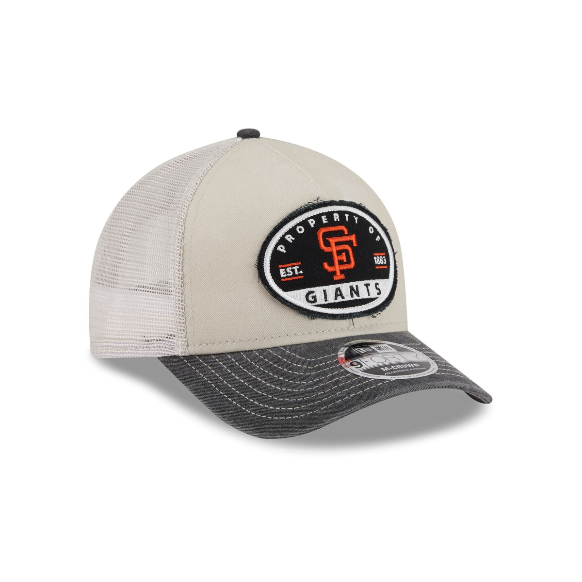 San Francisco Giants Frayed 9FORTY M-Crown A-Frame Trucker Hat