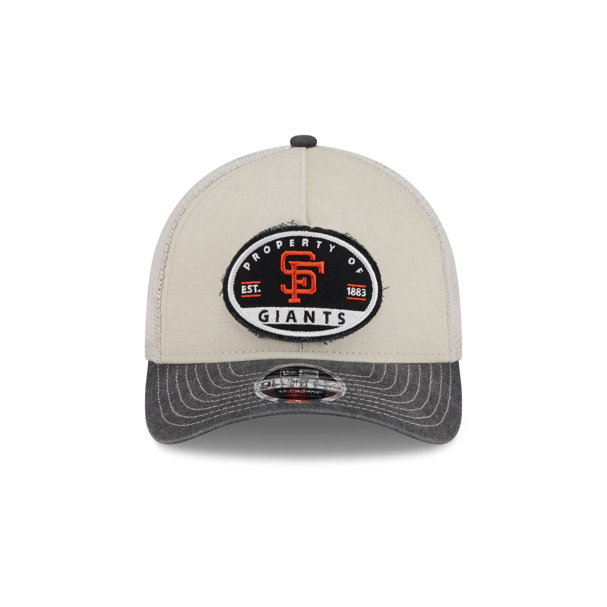San Francisco Giants Frayed 9FORTY M-Crown A-Frame Trucker Hat