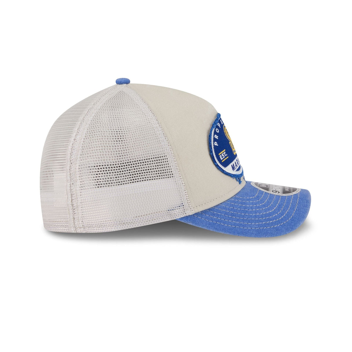 Seattle Mariners Frayed 9FORTY M-Crown A-Frame Trucker Hat
