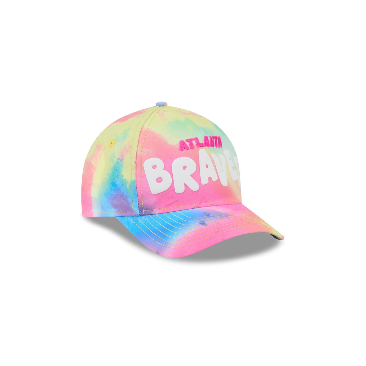 Atlanta Braves Tie Dye Kids 9FORTY M-Crown A-Frame Snapback Hat