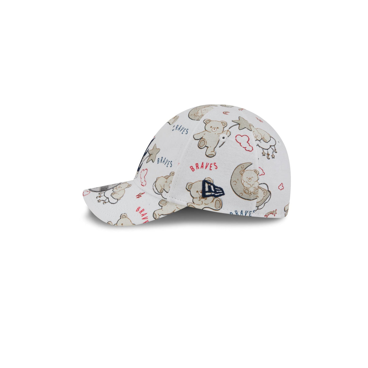 Atlanta Braves Teddy Kids 9TWENTY Adjustable Hat