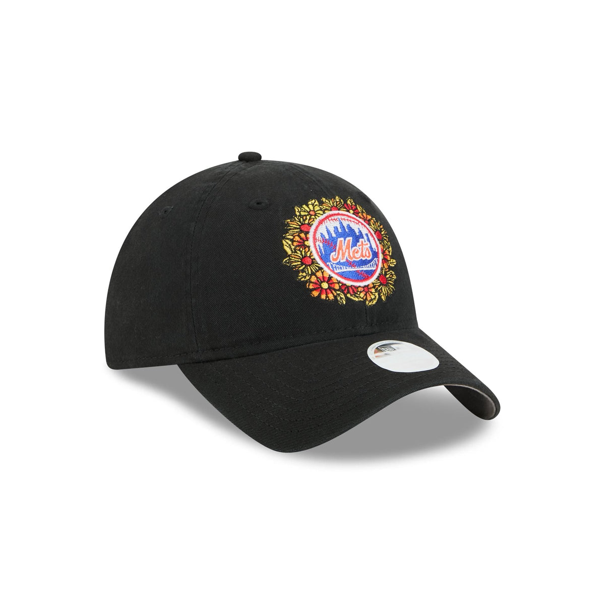 New York Mets Day of the Dead Floral 9TWENTY Adjustable Hat