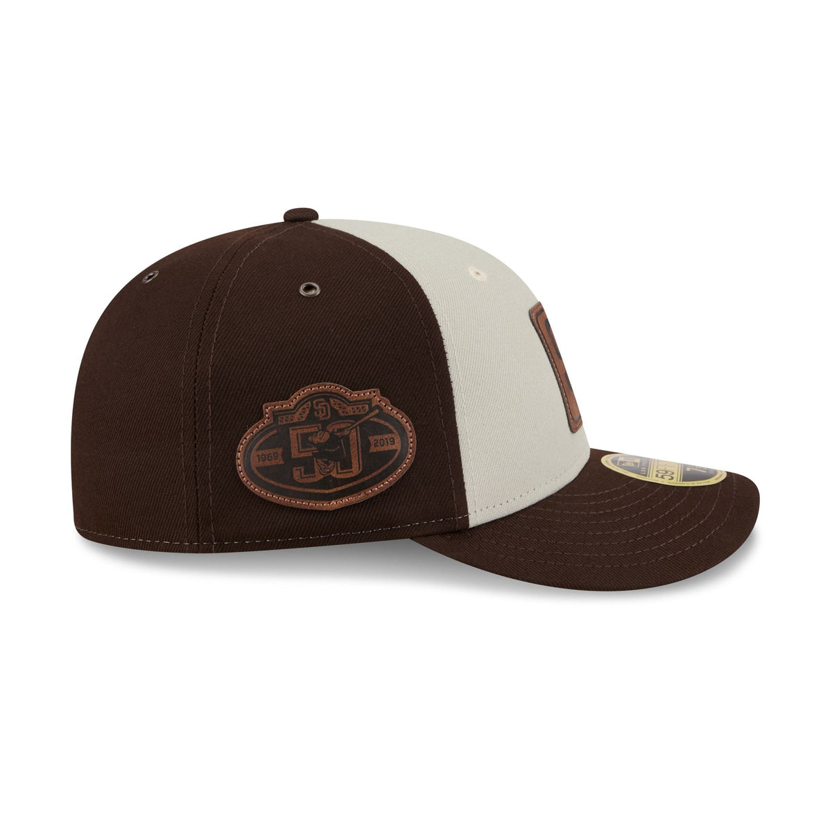 San Diego Padres Quilted Low Profile 59FIFTY Fitted Hat