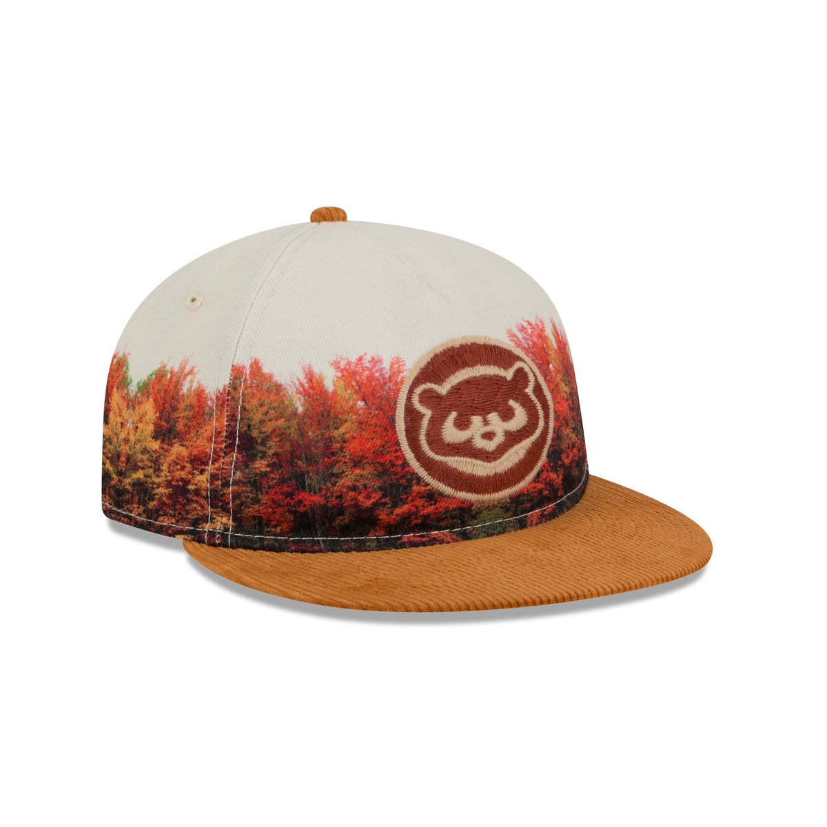 Chicago Cubs Fall Forest Retro Crown 9FIFTY Adjustable Hat