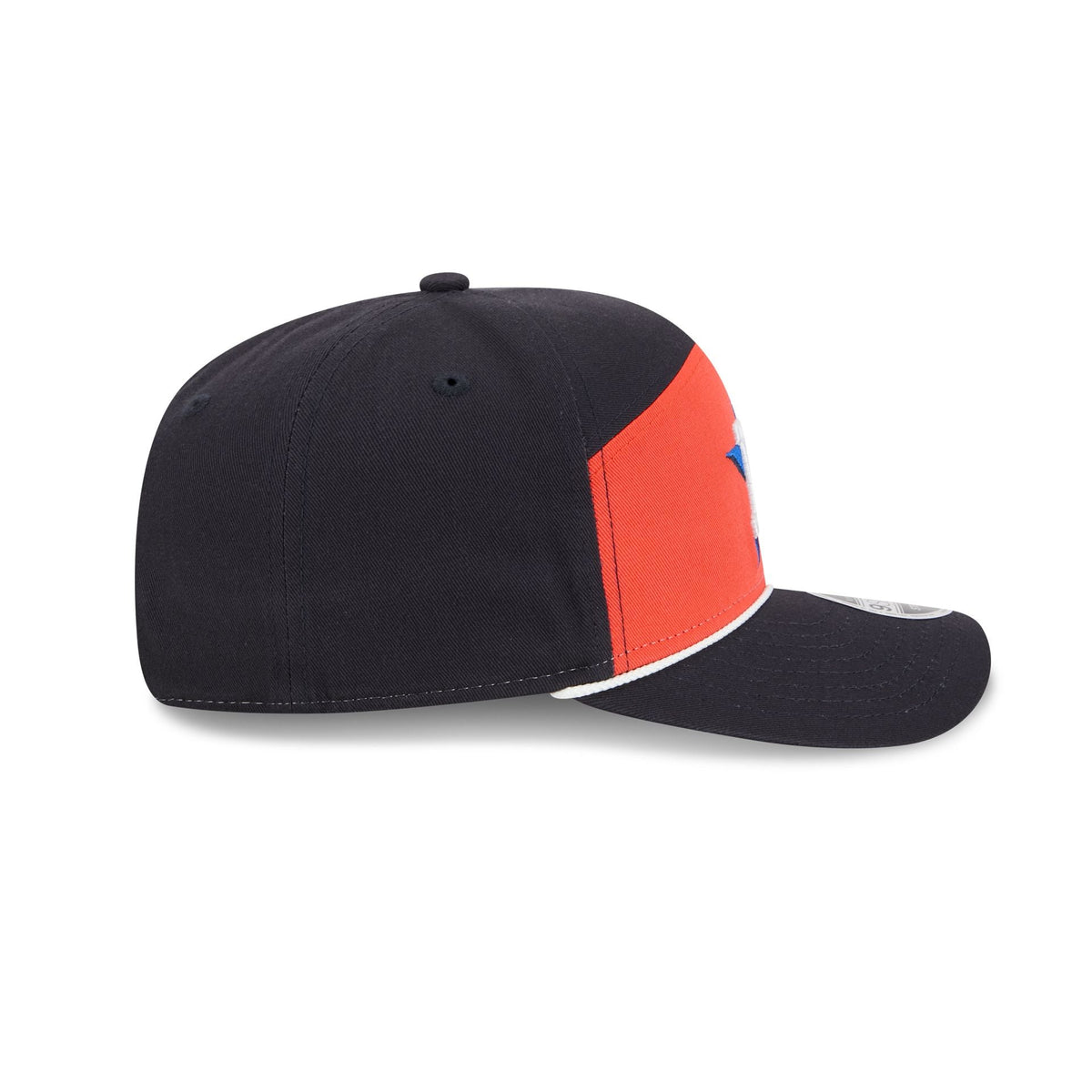 Houston Astros Split Panel 9SEVENTY Stretch-Snap Hat