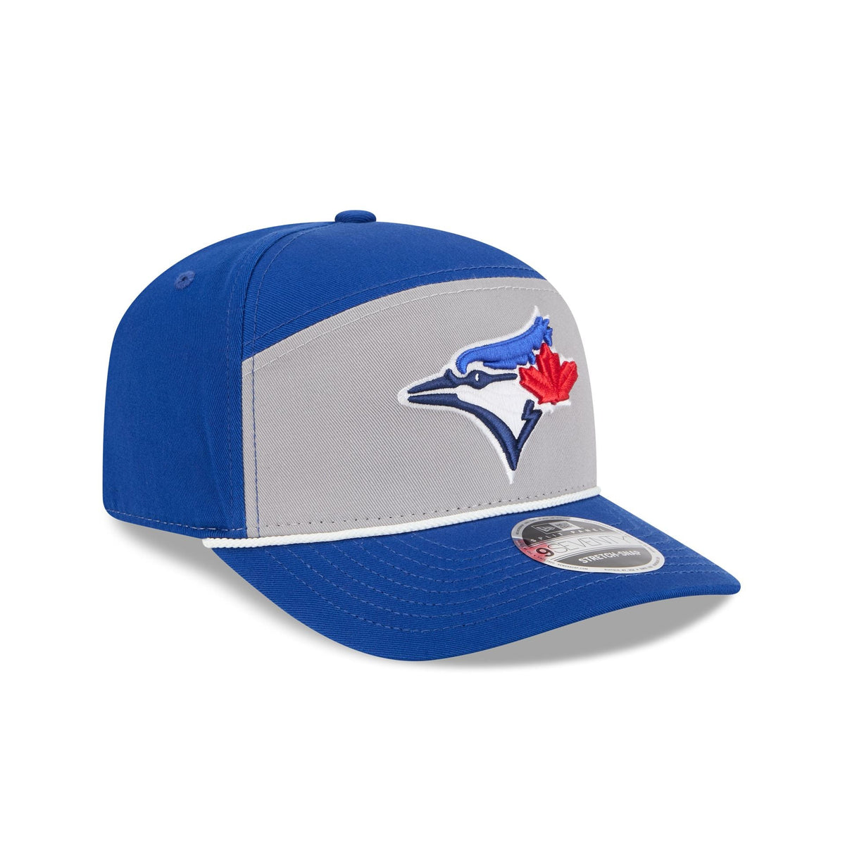Toronto Blue Jays Split Panel 9SEVENTY Stretch-Snap Hat
