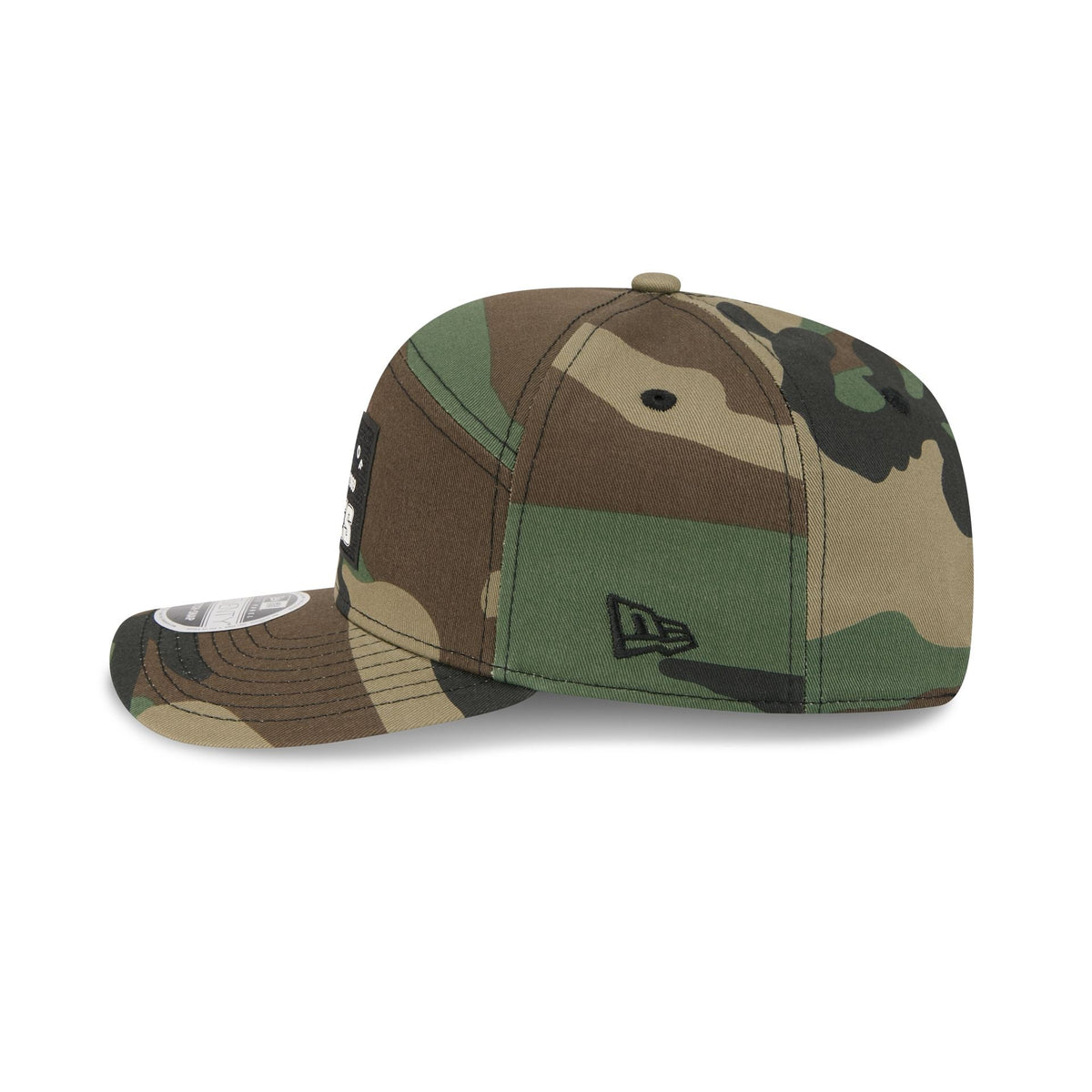 San Diego Padres Property of Patch Camo Split Panel 9SEVENTY Stretch-Snap Hat