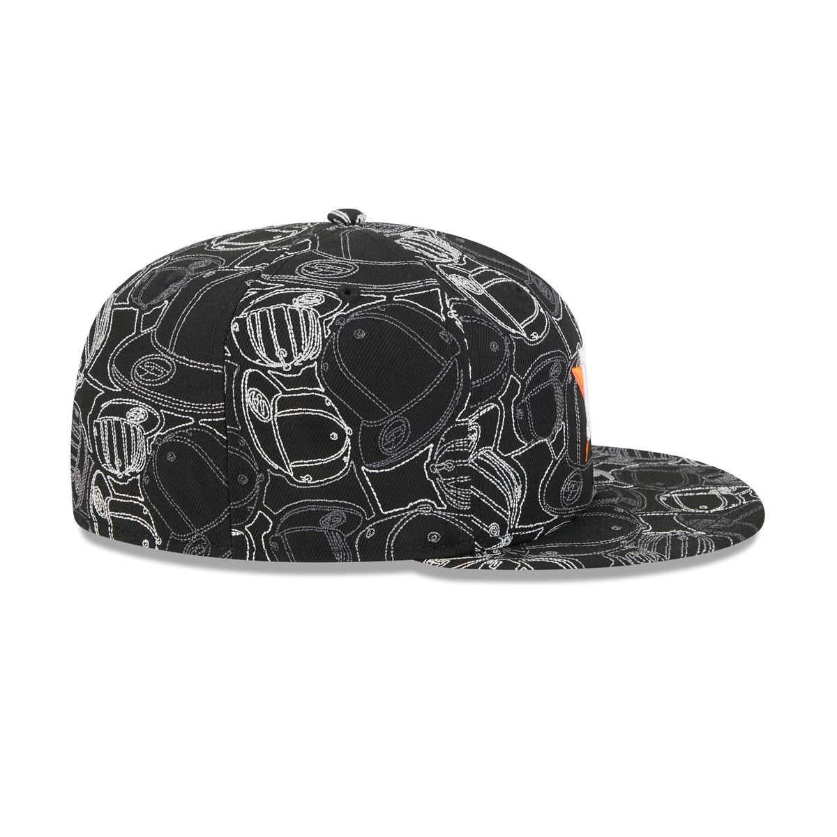 Houston Astros Cap Scramble 59FIFTY Fitted Hat