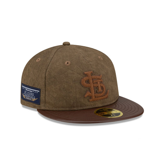 St. Louis Cardinals Utility Linen Retro Crown 59FIFTY Fitted Hat