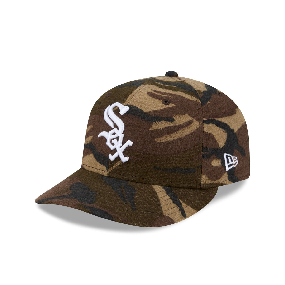 Chicago White Sox Three Looms Camo Pre-Curve 59FIFTY Fitted Hat