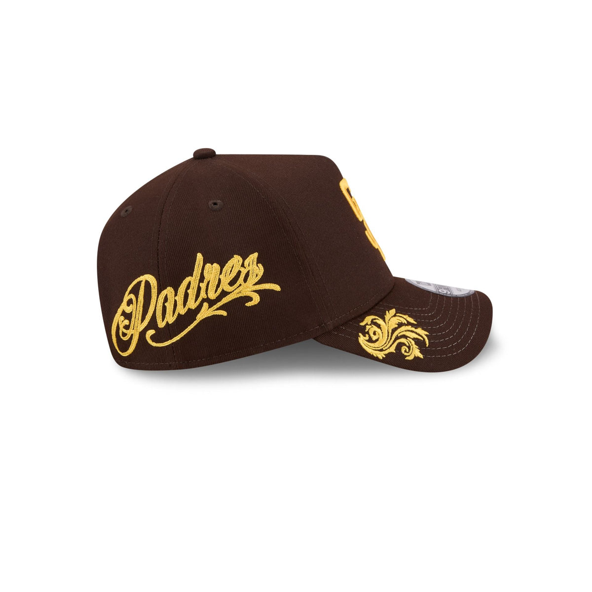 San Diego Padres Script 9FORTY A-Frame Snapback Hat