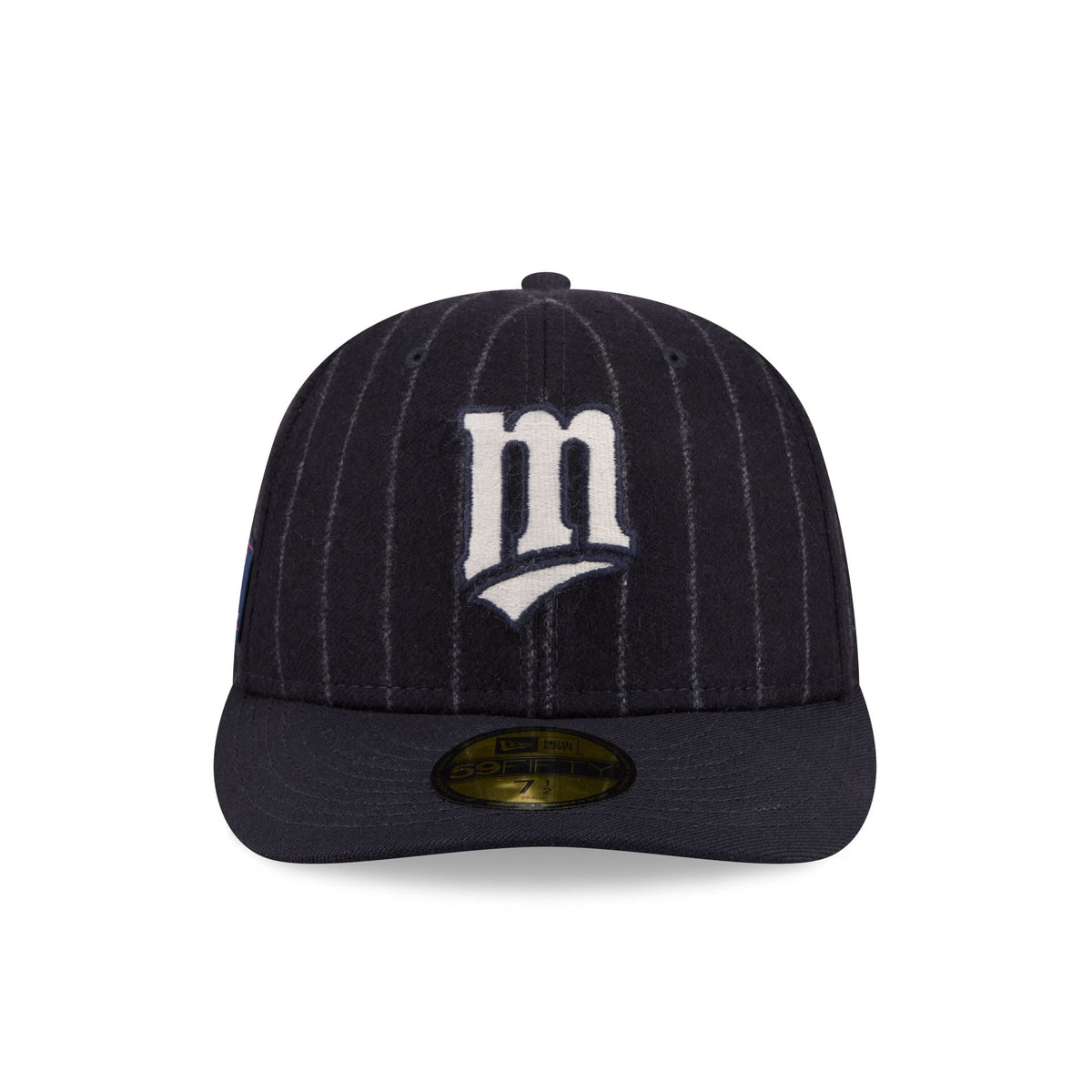 Minnesota Twins Pinstripe Merino & Cashmere Moon 59FIFTY Fitted Hat