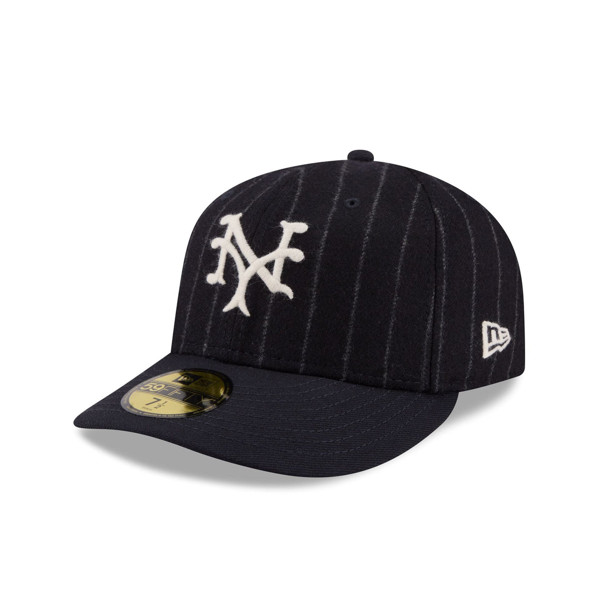 New York Giants Pinstripe Merino & Cashmere Moon 59FIFTY Fitted Hat