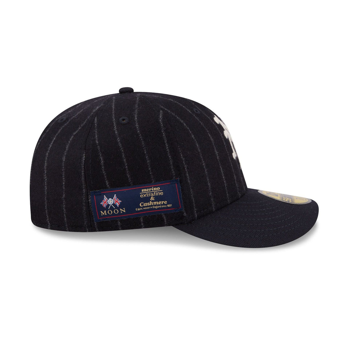 New York Giants Pinstripe Merino & Cashmere Moon 59FIFTY Fitted Hat