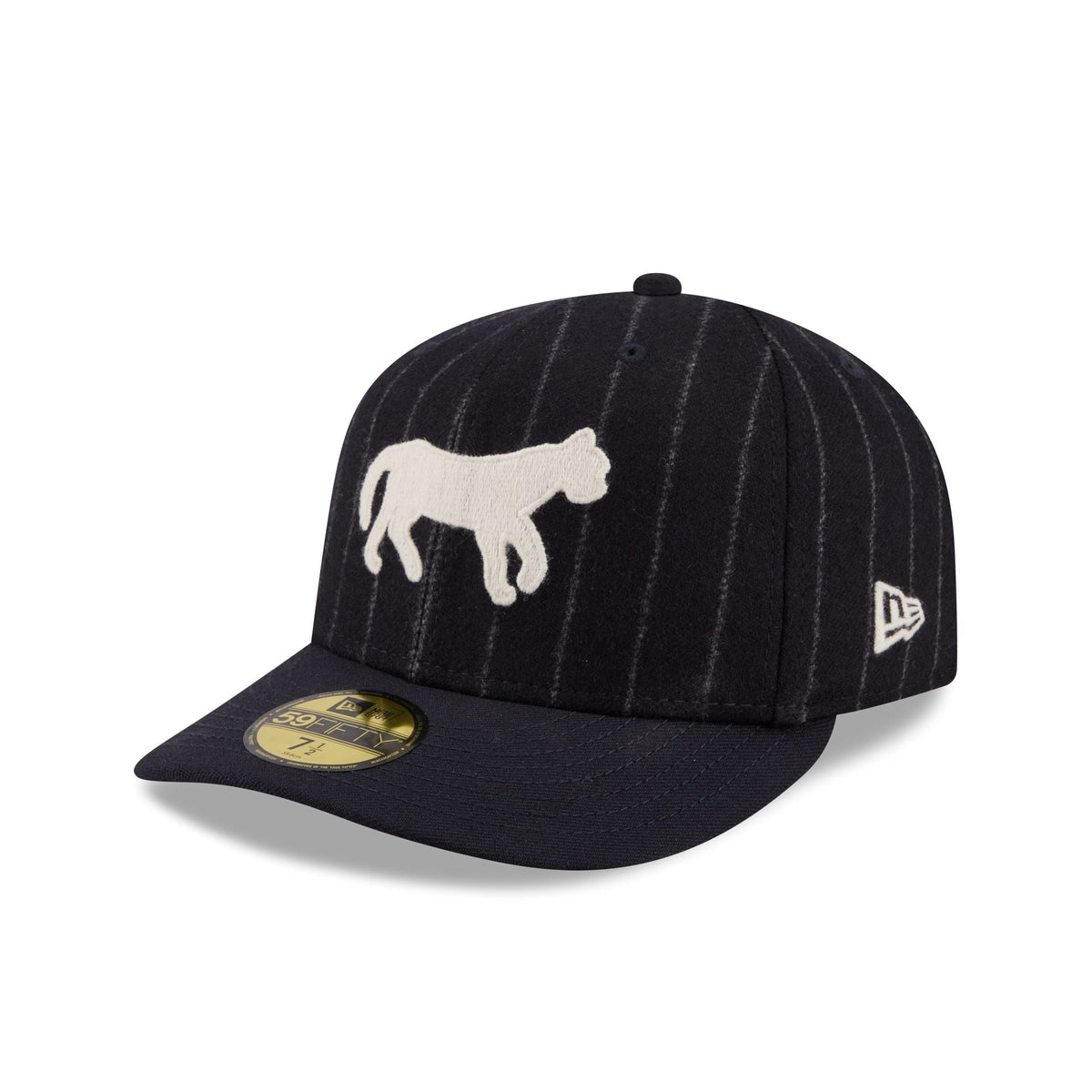 Detroit Tigers Pinstripe Merino & Cashmere Moon 59FIFTY Fitted Hat