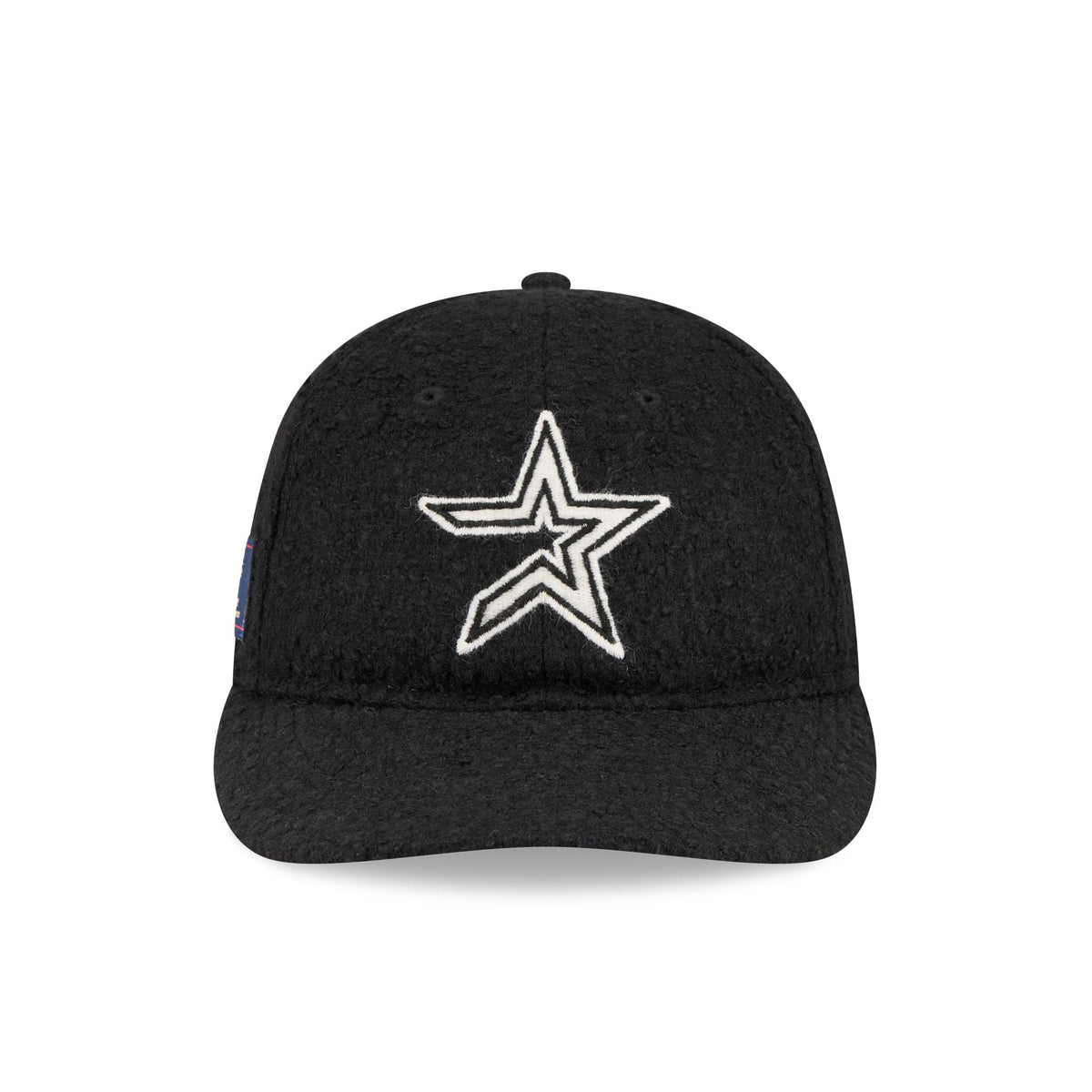 Houston Astros Navy Merino & Cashmere Moon Retro Crown 9FIFTY Adjustable Hat