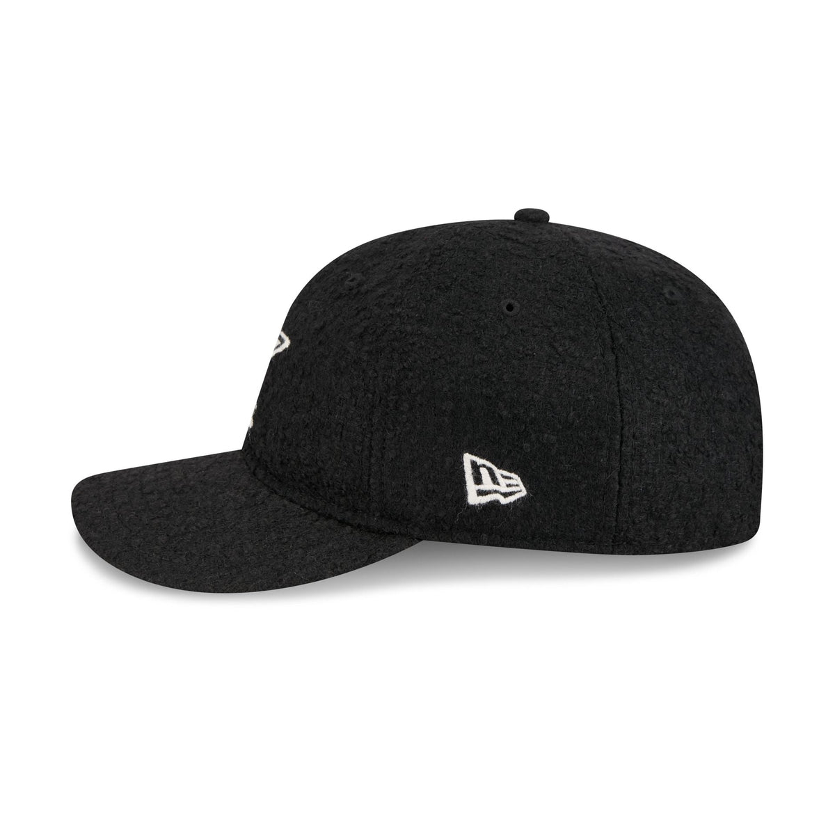Houston Astros Navy Merino & Cashmere Moon Retro Crown 9FIFTY Adjustable Hat
