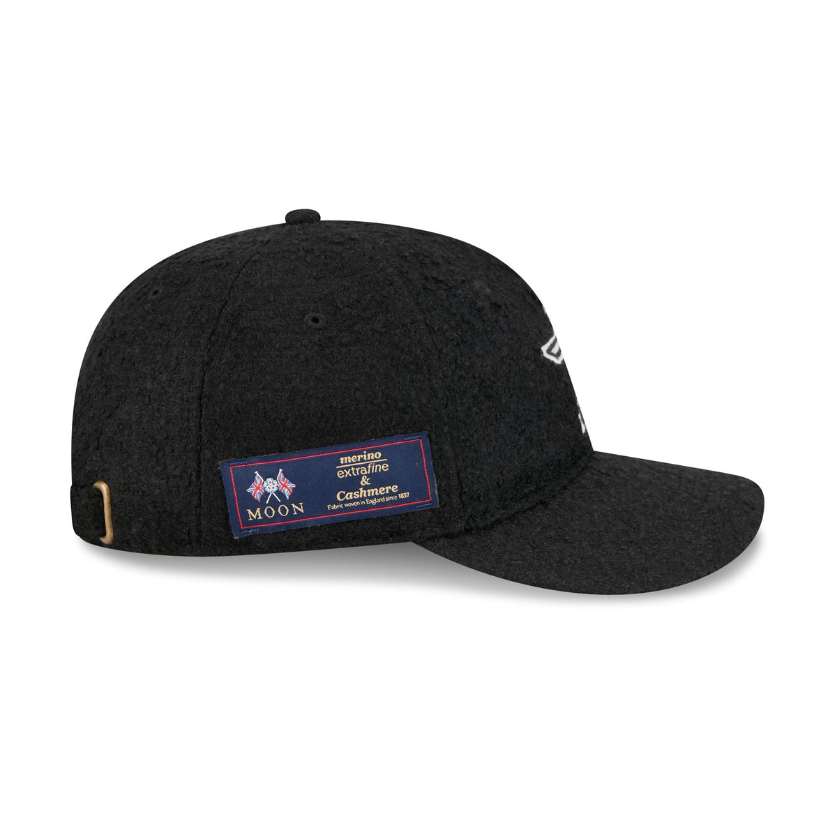 Houston Astros Navy Merino & Cashmere Moon Retro Crown 9FIFTY Adjustable Hat
