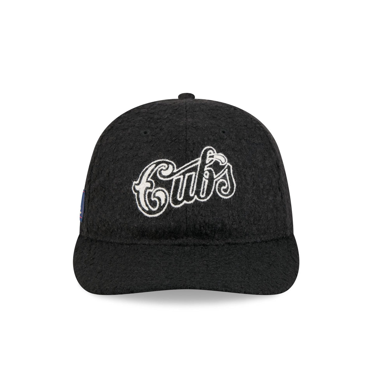 Chicago Cubs Navy Merino & Cashmere Moon Retro Crown 9FIFTY Adjustable Hat