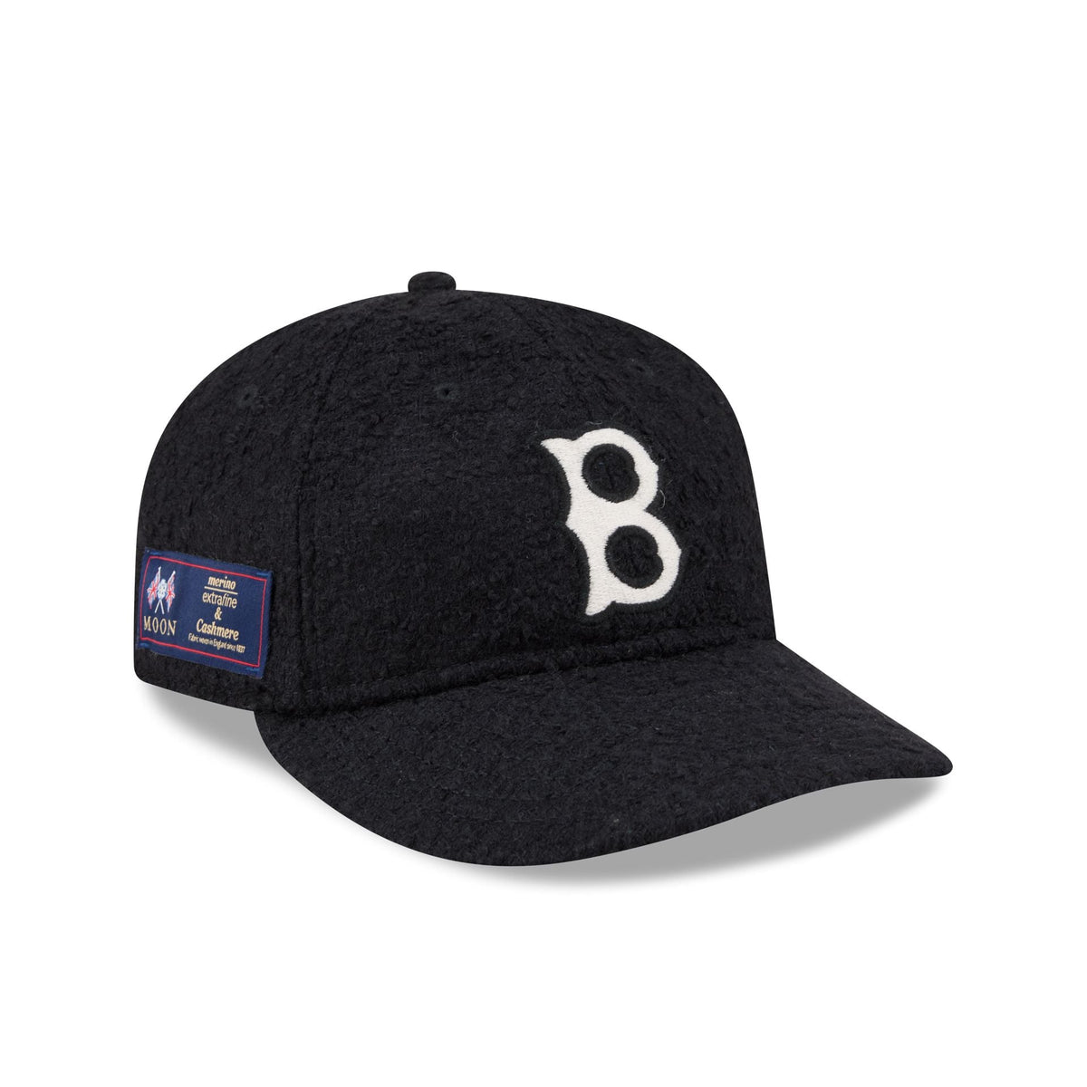 Boston Red Sox Navy Merino & Cashmere Moon Retro Crown 9FIFTY Adjustable Hat