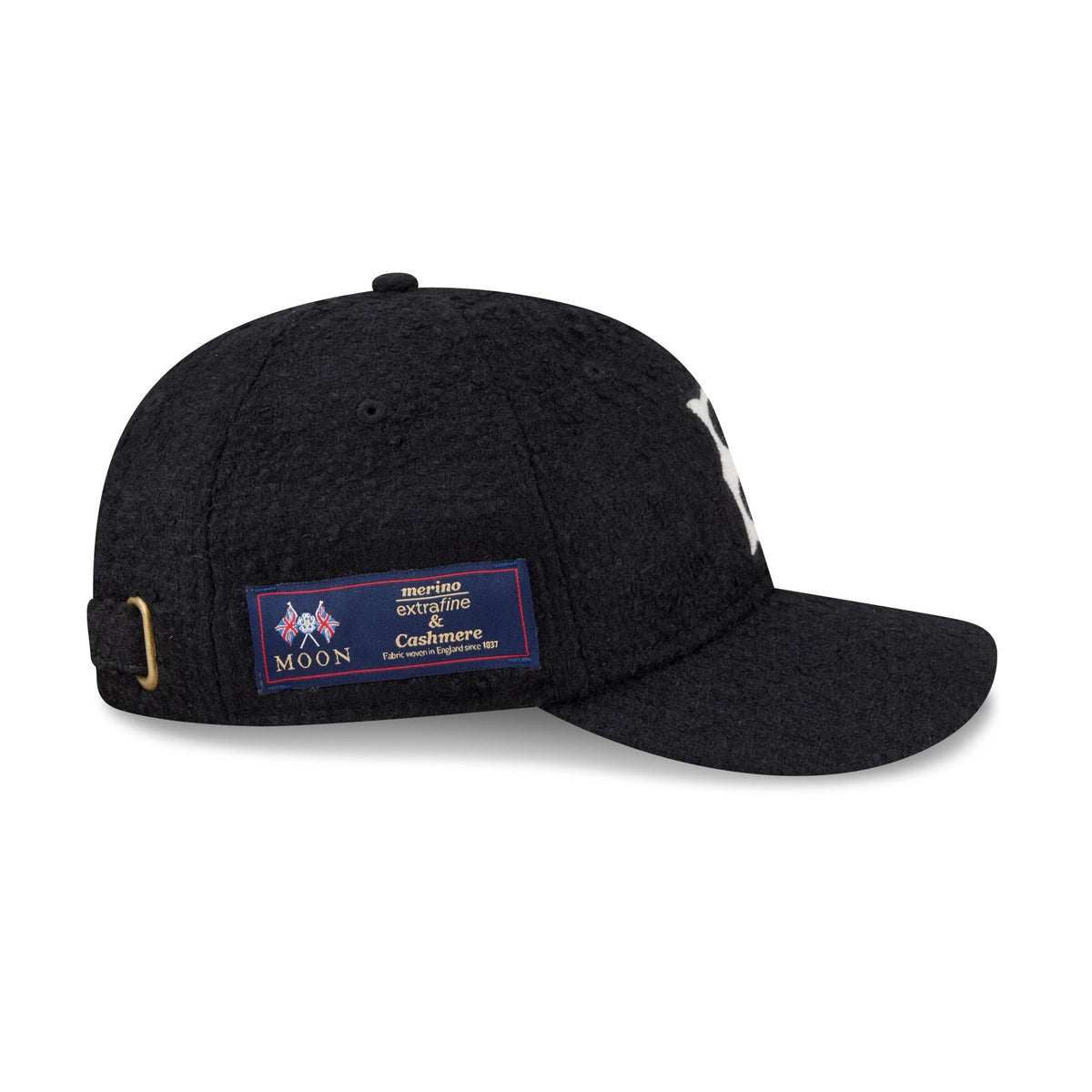 Boston Red Sox Navy Merino & Cashmere Moon Retro Crown 9FIFTY Adjustable Hat