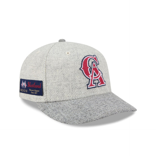 Los Angeles Angels Stone Shetland Moon 59FIFTY Fitted Hat