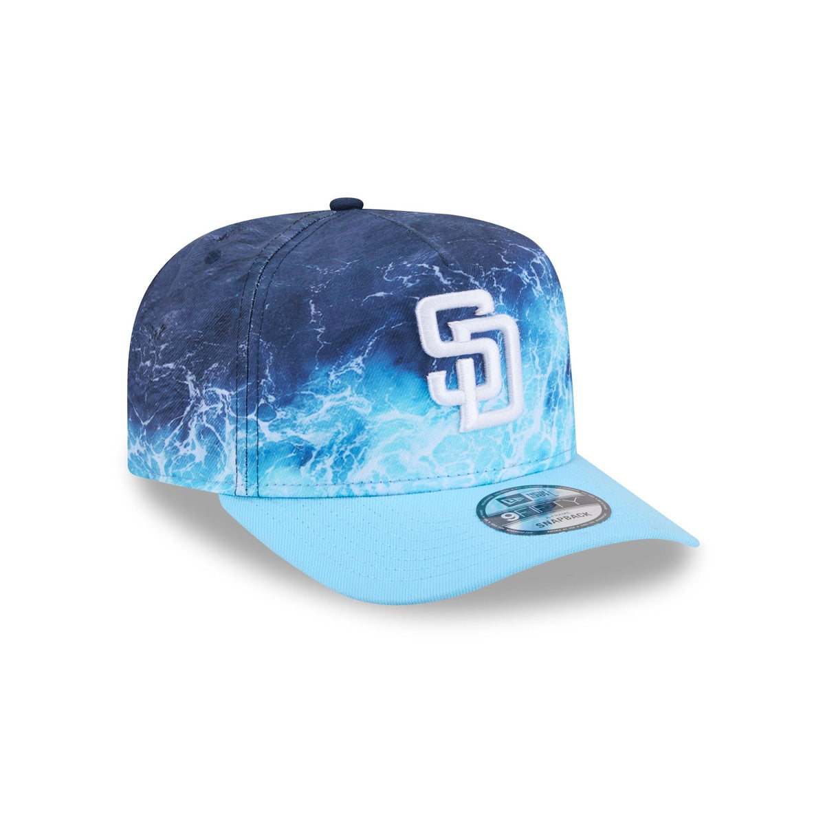 San Diego Padres Deep Water 9FIFTY A-Frame Snapback Hat