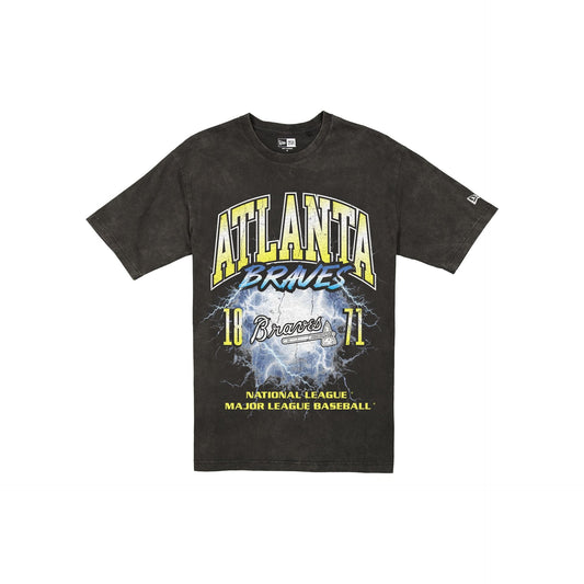Atlanta Braves Lifestyle Graphics Storm Black T-Shirt