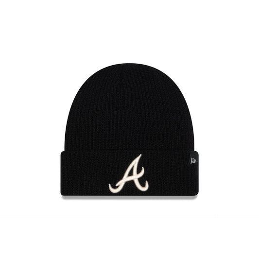 Atlanta Braves Cashmere Black Cuff Knit Hat