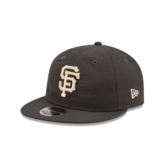 San Francisco Giants Three Looms Nylon Black Retro Crown 9FIFTY Adjustable Hat