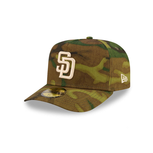 San Diego Padres Three Looms Ripstop Camo 59FORTY A-Frame Fitted Hat