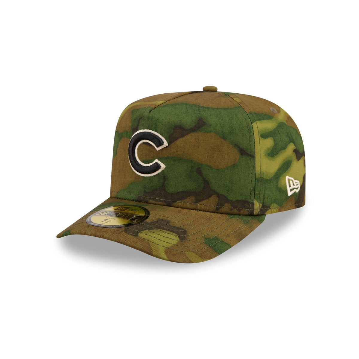 Chicago Cubs Three Looms Ripstop Camo 59FORTY A-Frame Fitted Hat