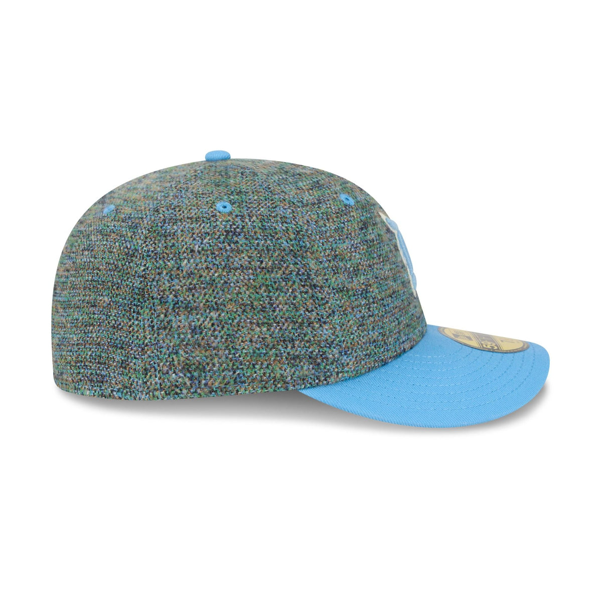 Detroit Tigers Three Looms Tweedy Cotton Radiant Blue 59FIFTY Fitted Hat