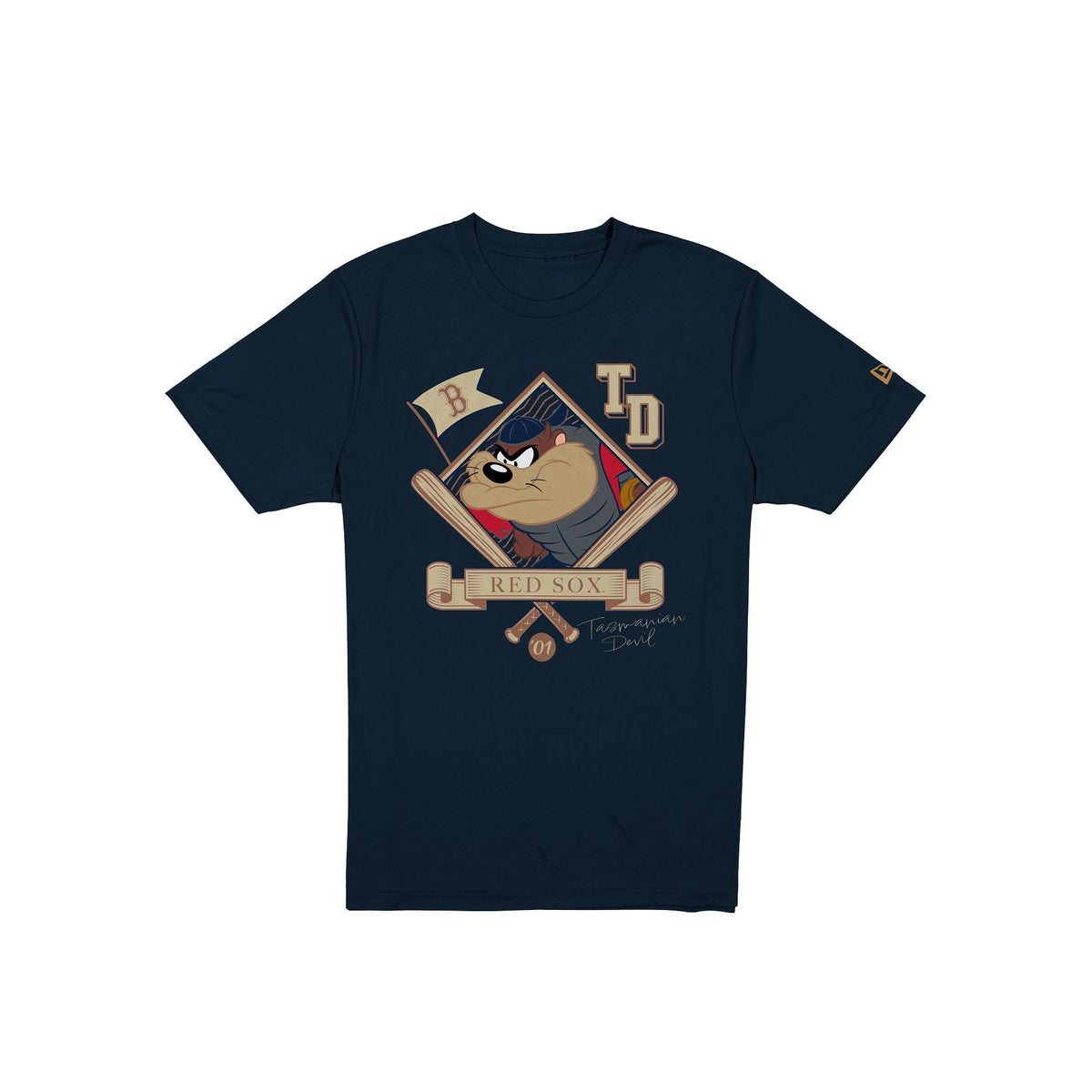 Boston Red Sox Tasmanian Devil Catcher T-Shirt
