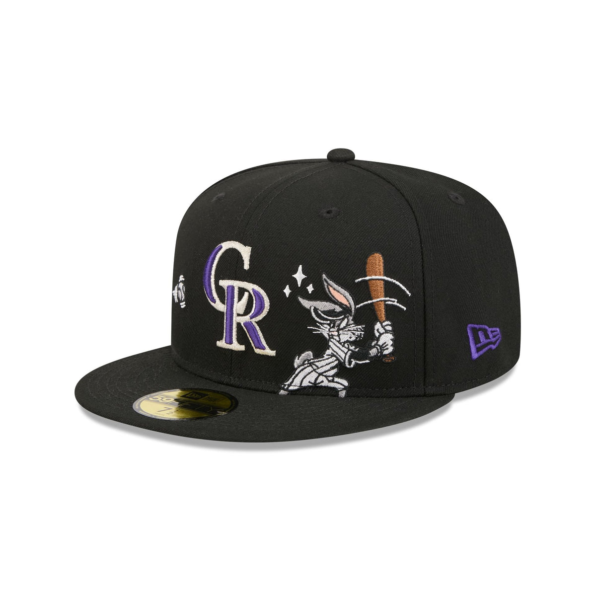 Colorado Rockies Bugs Bunny Swing 59FIFTY Fitted Hat