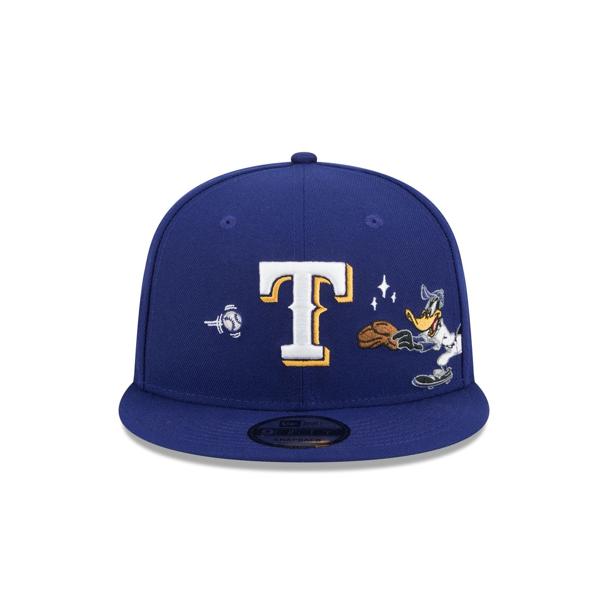 Texas Rangers Daffy Duck Catch 9FIFTY Snapback Hat
