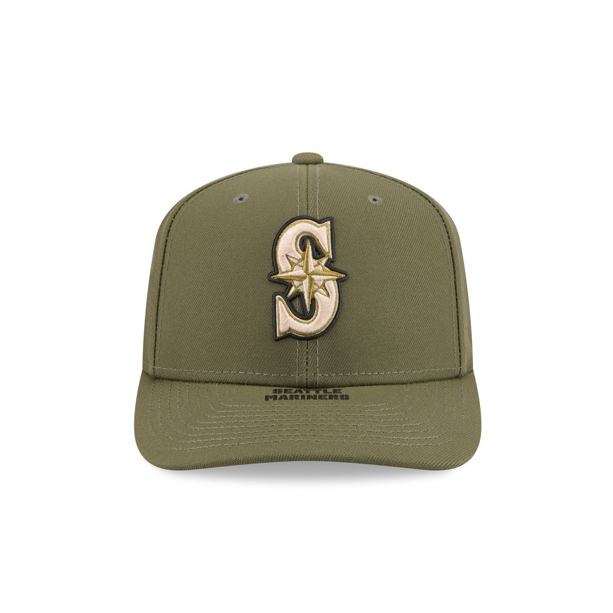 Seattle Mariners Armed Forces Day 2026 9SEVENTY Stretch-Snap Hat