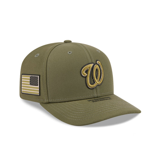 Washington Nationals Armed Forces Day 2026 9SEVENTY Stretch-Snap Hat