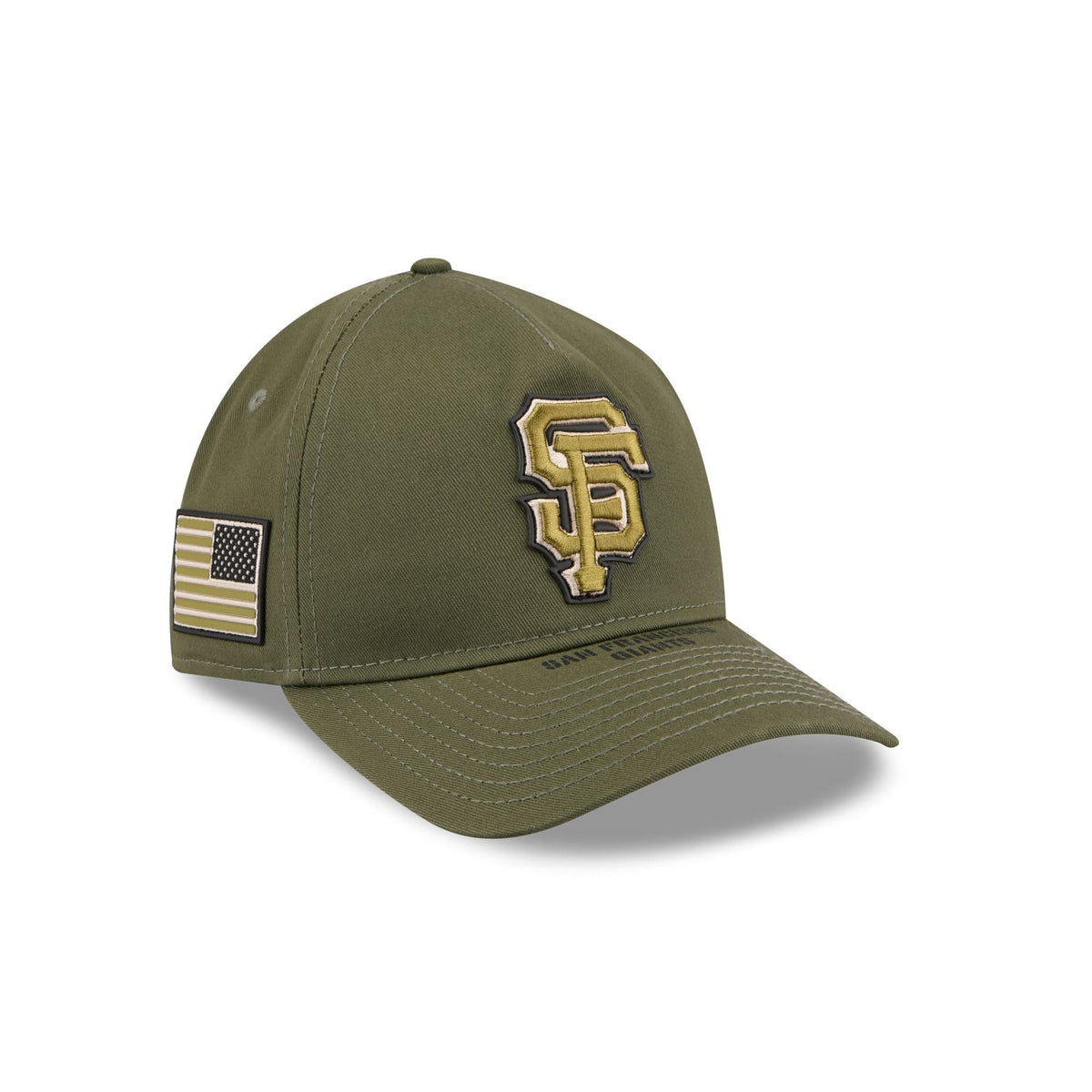 San Francisco Giants Armed Forces Day 2026 9TWENTY A-Frame Adjustable Hat