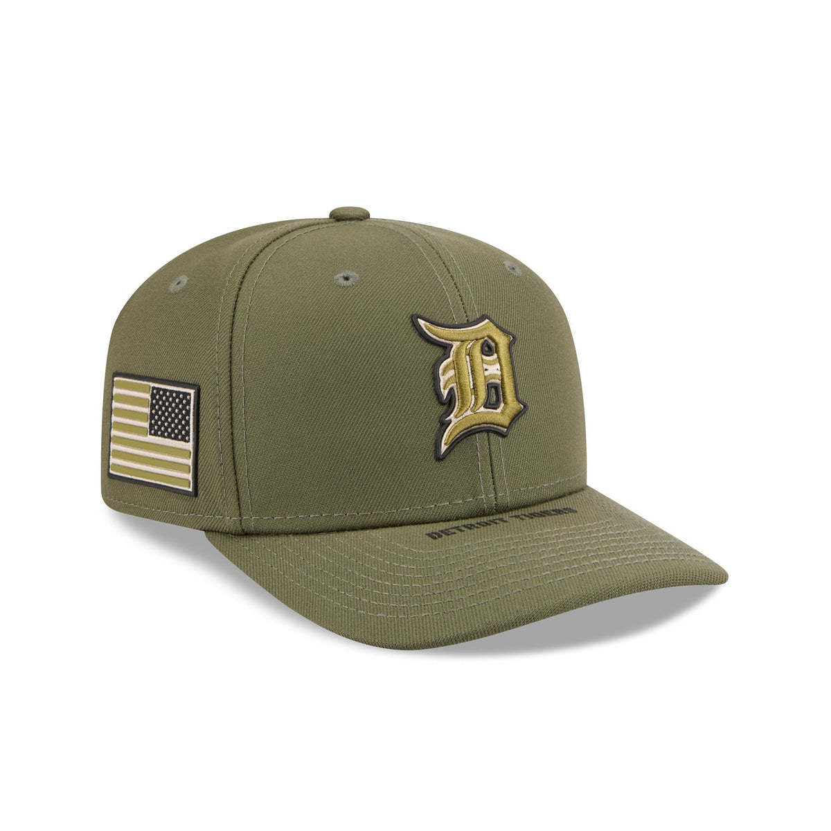 Detroit Tigers Armed Forces Day 2026 9SEVENTY Stretch-Snap Hat