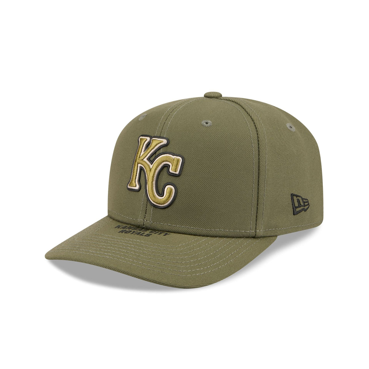 Kansas City Royals Armed Forces Day 2026 9SEVENTY Stretch-Snap Hat