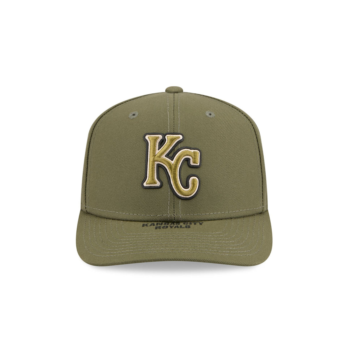 Kansas City Royals Armed Forces Day 2026 9SEVENTY Stretch-Snap Hat