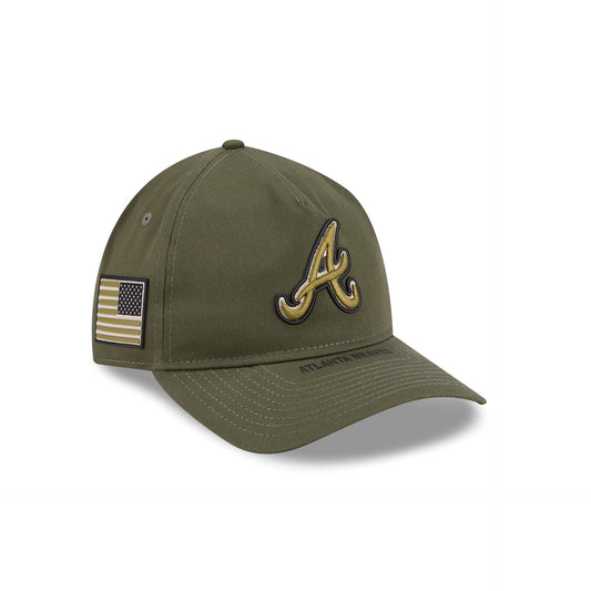 Atlanta Braves Armed Forces Day 2026 9TWENTY A-Frame Adjustable Hat