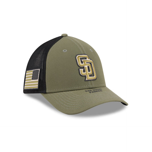 San Diego Padres Armed Forces Day 2026 39THIRTY M-Crown Stretch Fit Hat