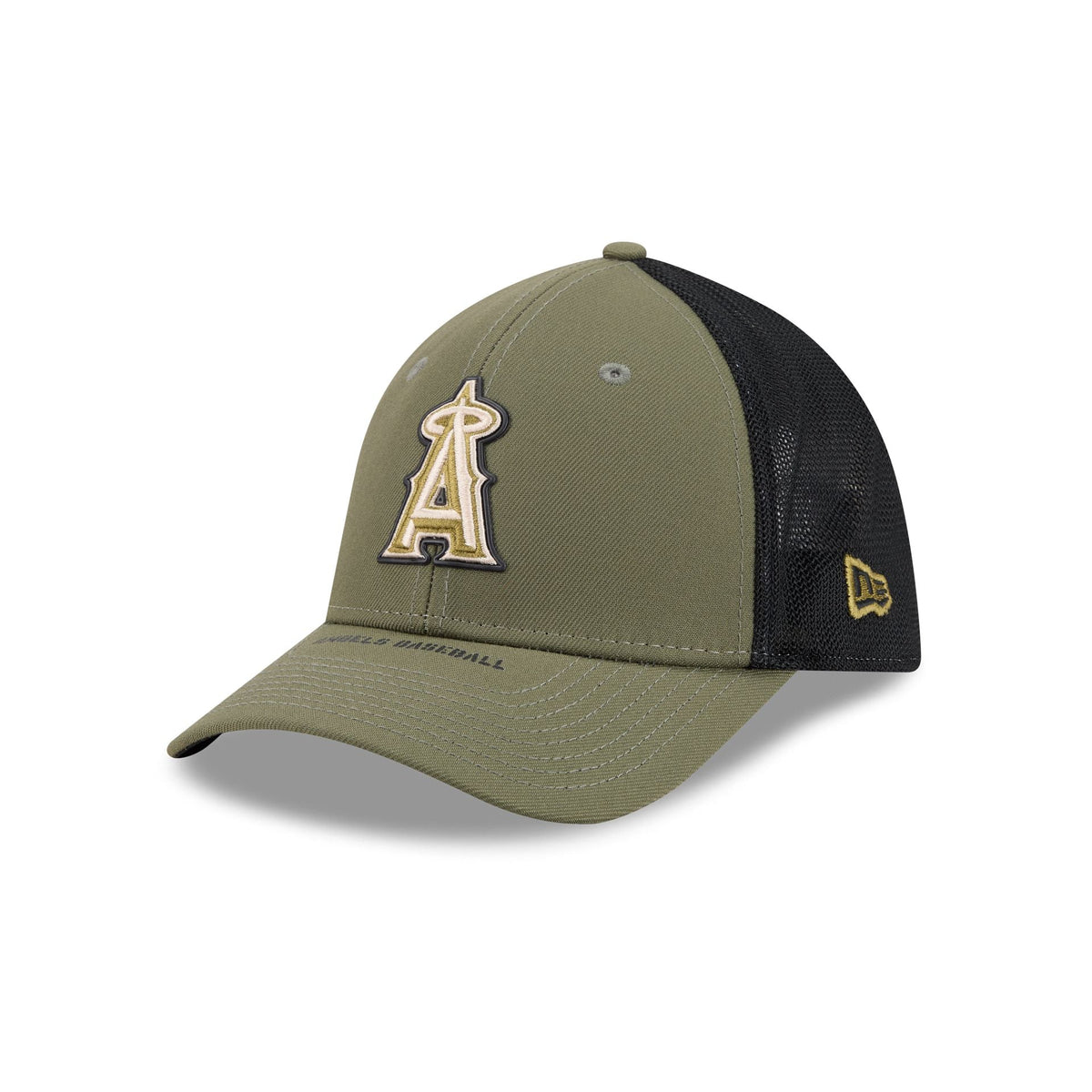 Los Angeles Angels Armed Forces Day 2026 39THIRTY M-Crown Stretch Fit Hat